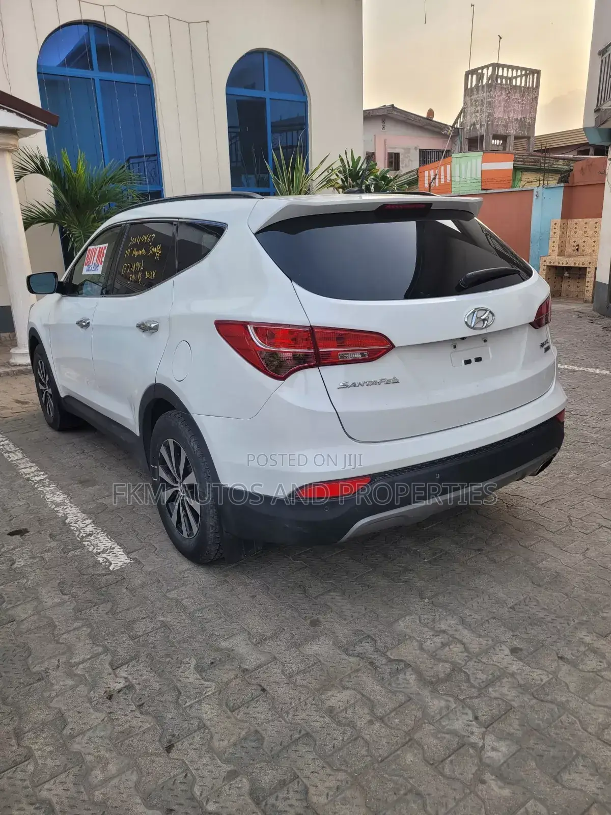 Hyundai Santa Fe 2015 White