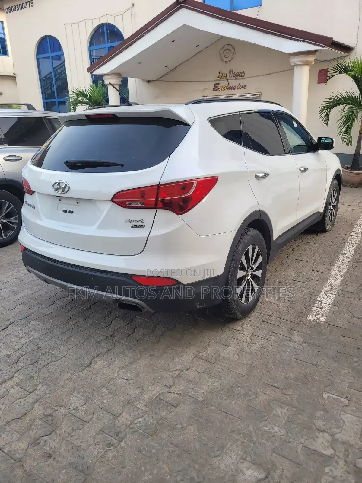 Hyundai Santa Fe 2015 White