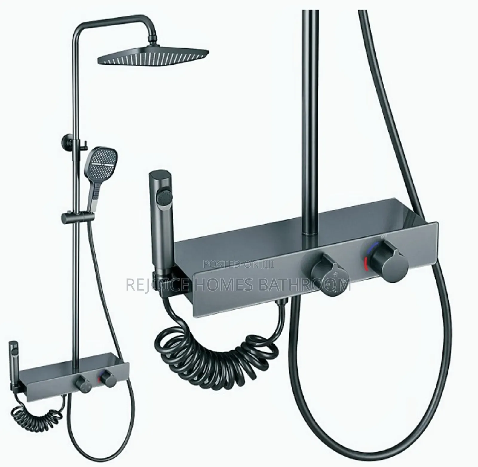 Executive Luxury Thermostatic Square Shower
