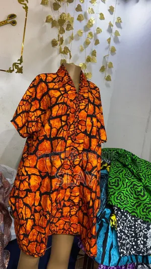 Photo - Ankara Short Bubu Gown