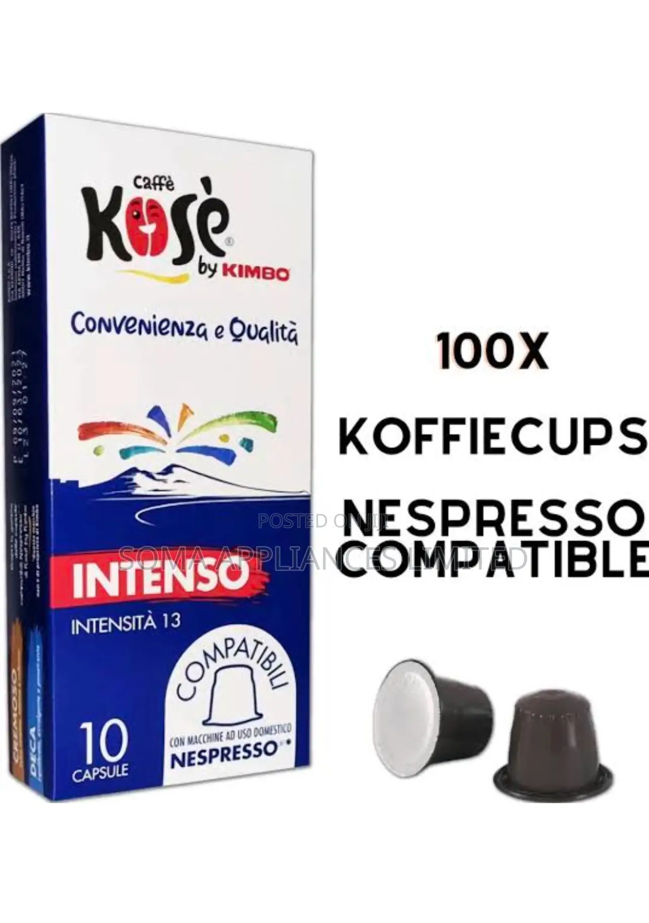 Caffe Kose by Kimbo Cremoso