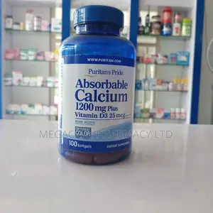 Puritans Pride Absorbable Calcium 1200mg Plus