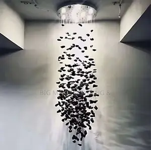 Stone Crystal Led Chandelier