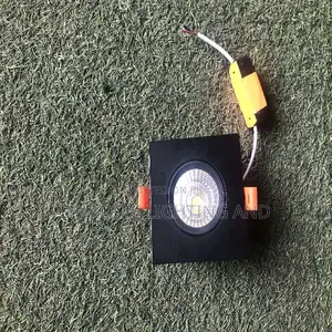 7w Single Square Recess Spotlight Pop Fitting