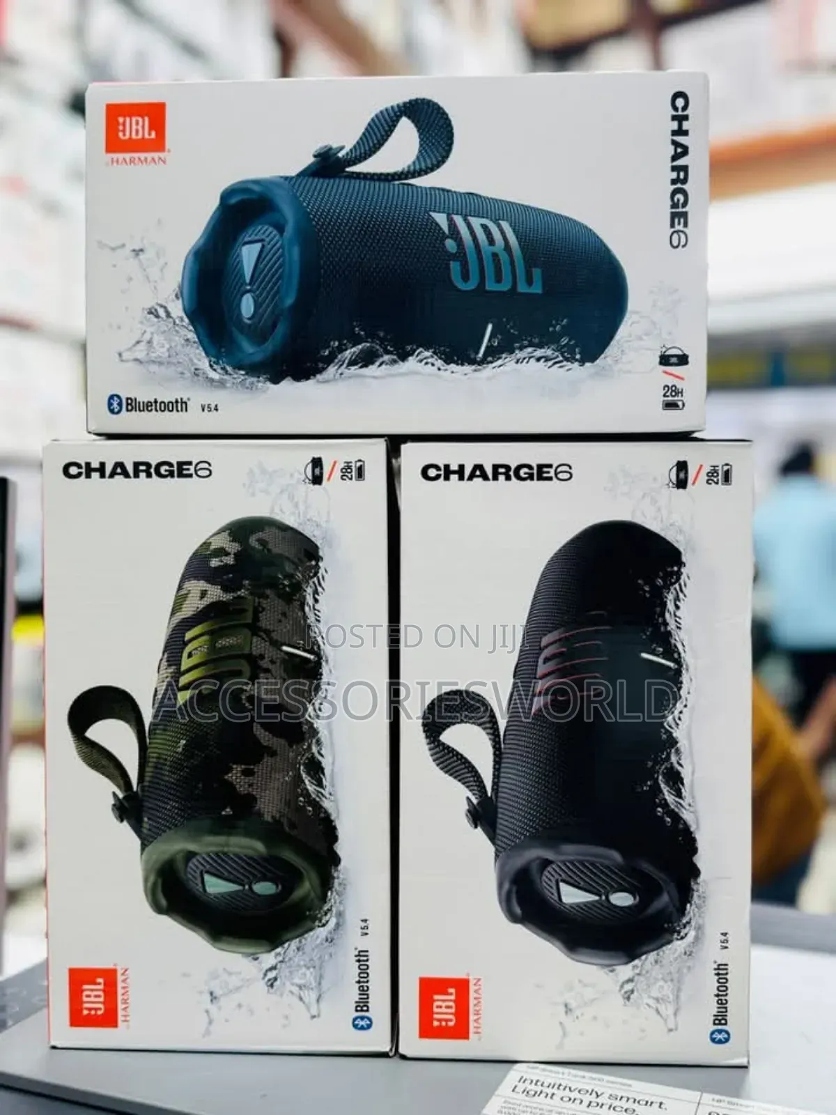 JBL Charge 6 Bluetooth Speaker