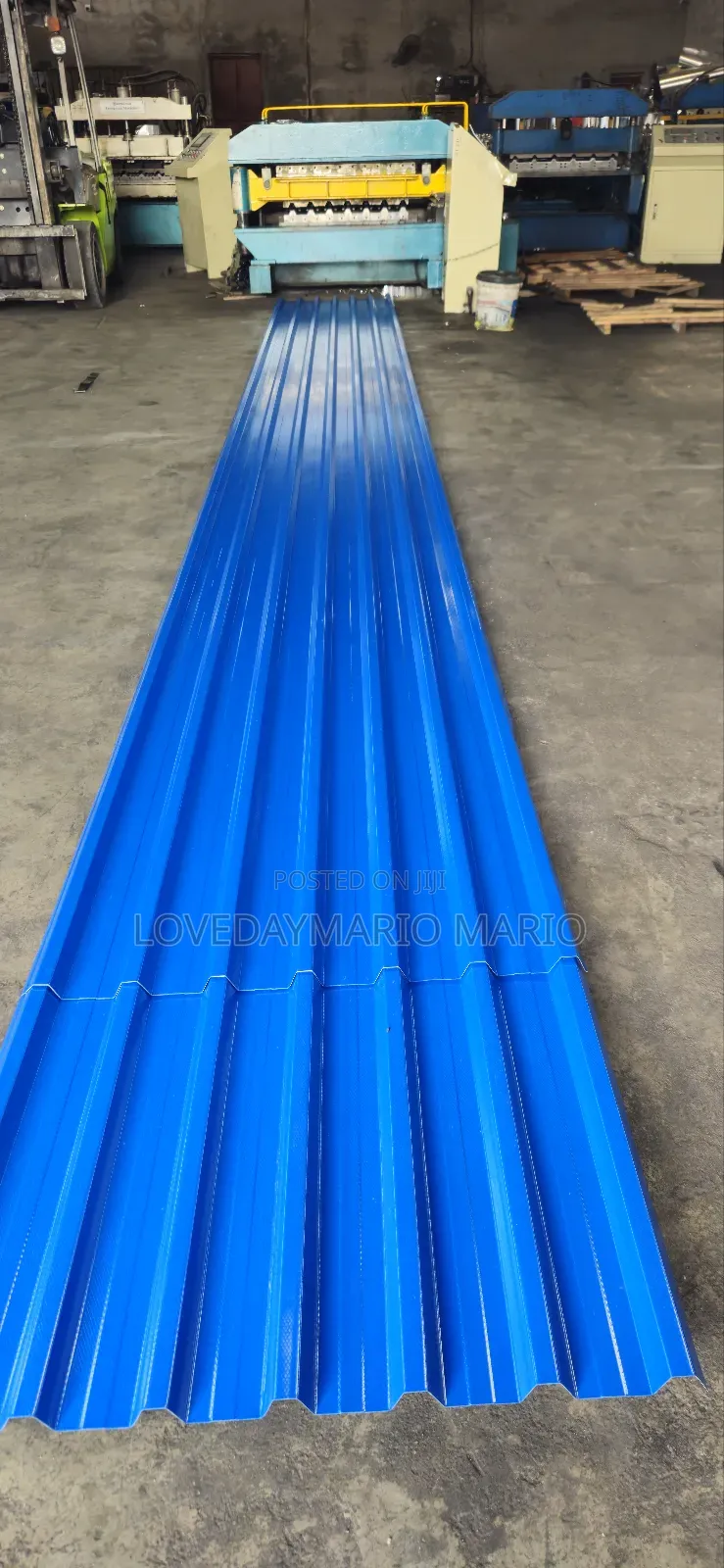 Long Span Roofing 0.70mm Blue