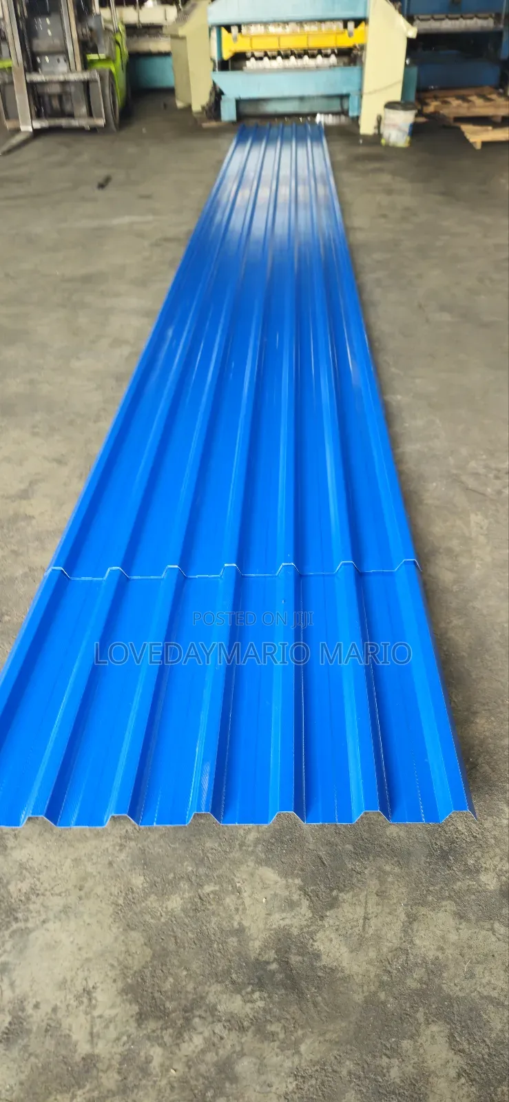 Long Span Roofing 0.70mm Blue