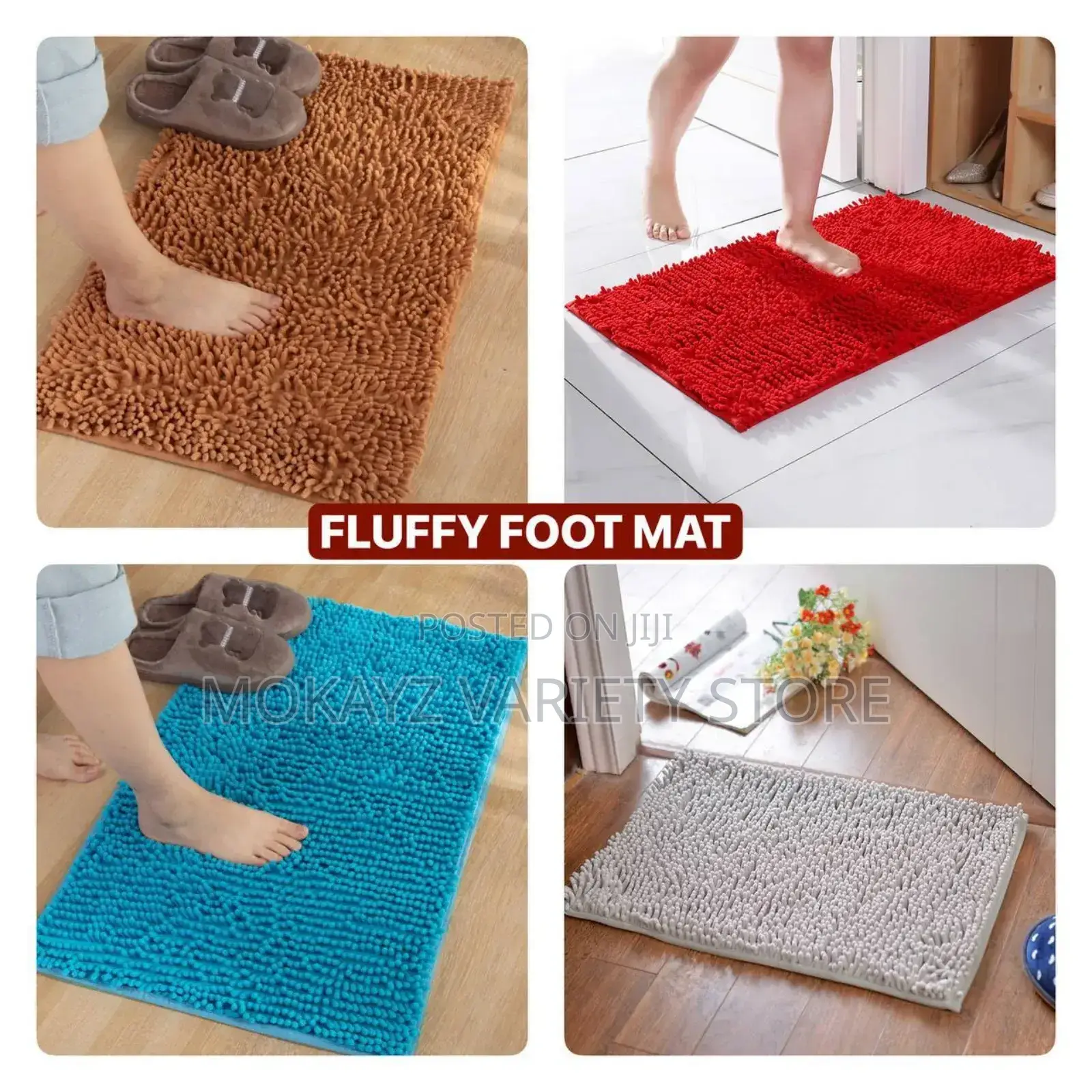 High Quality Multifaceted Fluffy Floor Mat