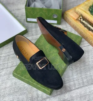 Gucci Luxury Black Shoe