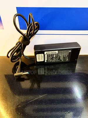 Hp 90watt Blue Mouth Charger Adapter With Cable