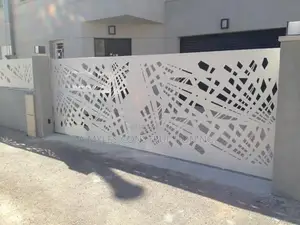 Laser Gate Fence Rail