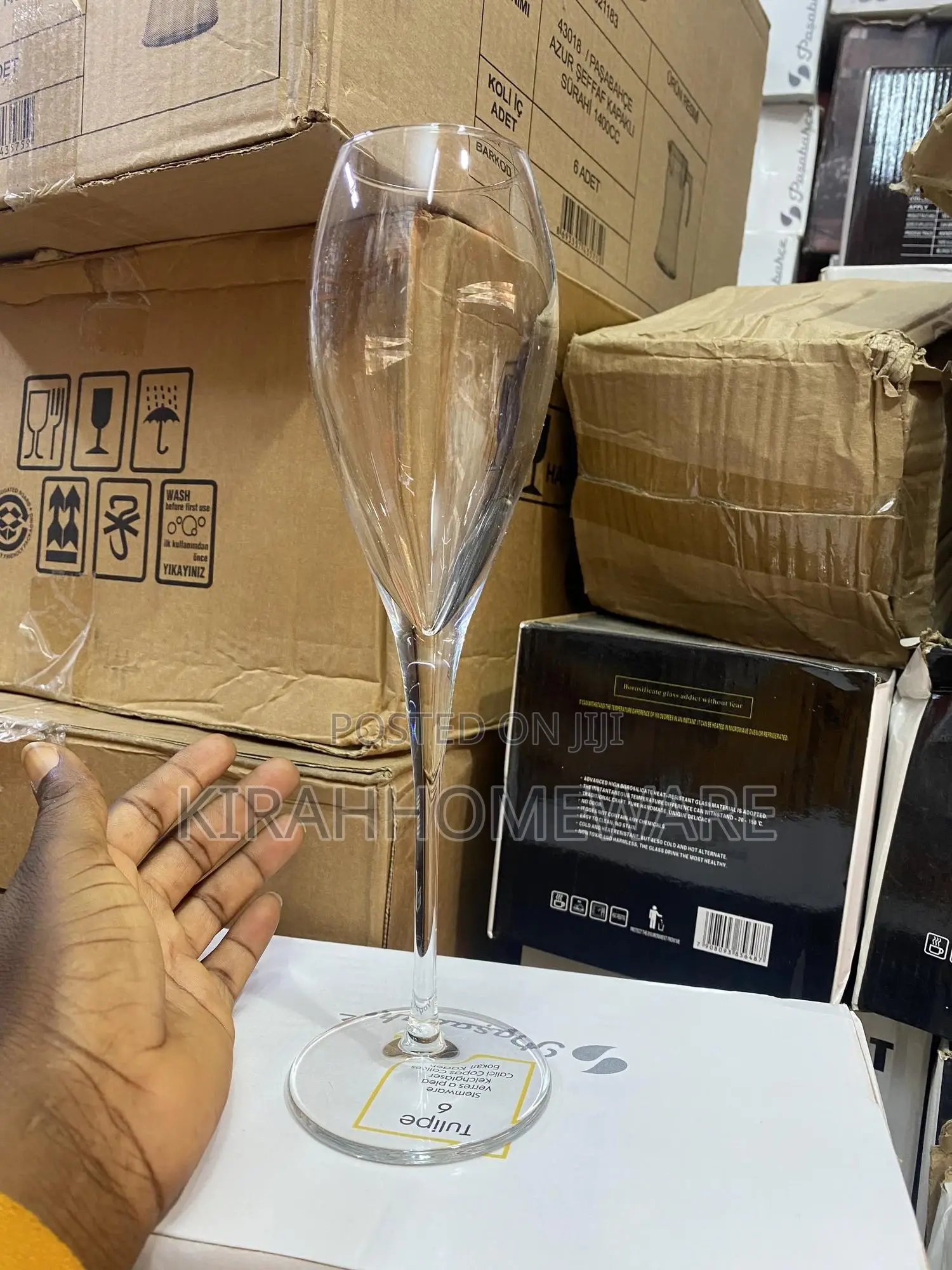 Luxury Champagne Glass Cup ( 6pcs)