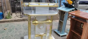 High Quality Executive Vip Gold Pulpit for Church