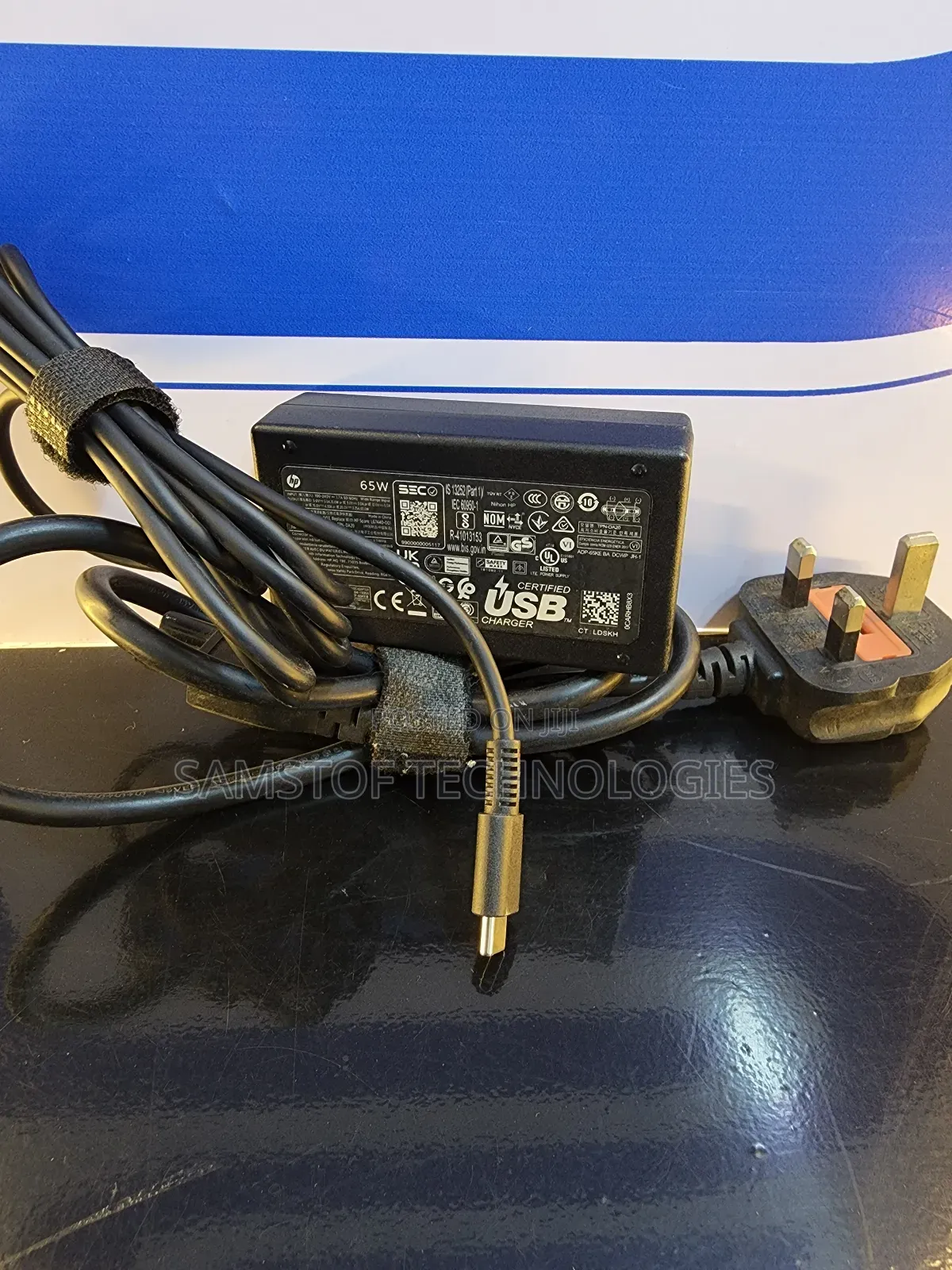 Hp 65watt Type C Adapter With Power Cable