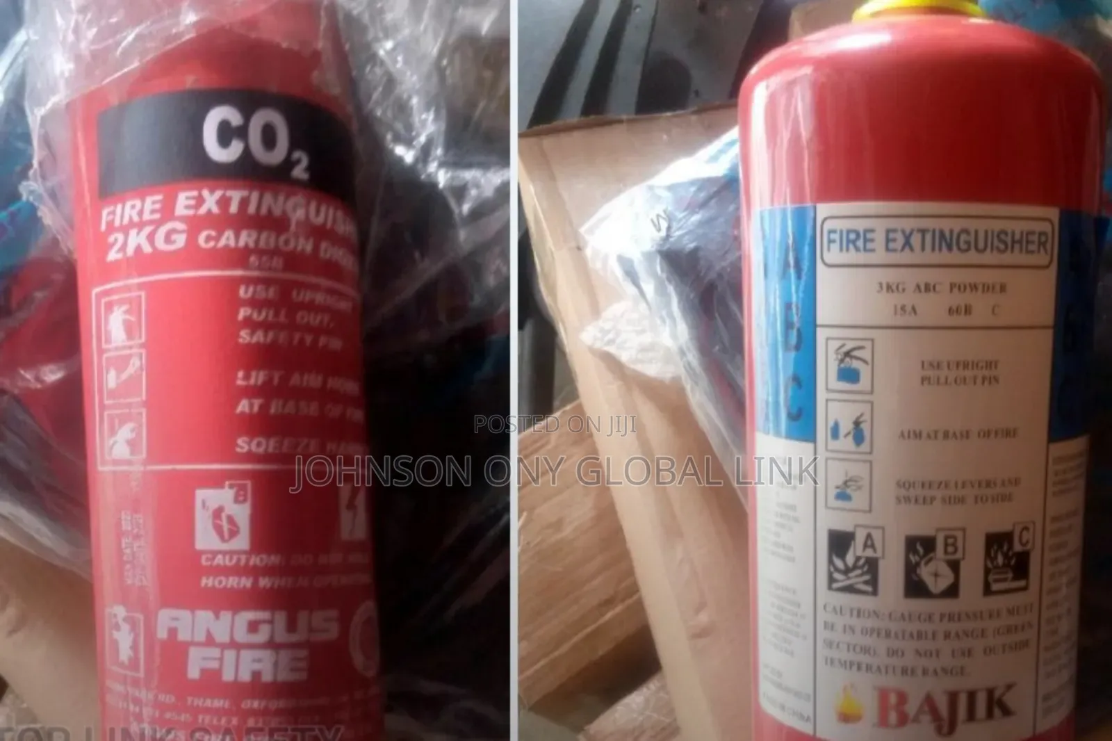 Co,2 Fire Extinguisher 2kg Multi- Purpose