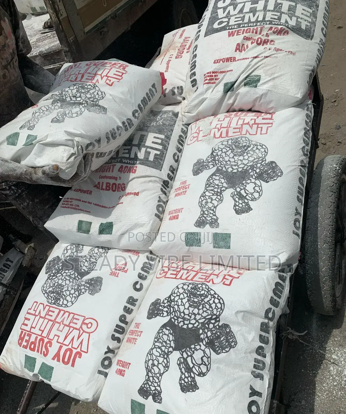 40kg White Cement
