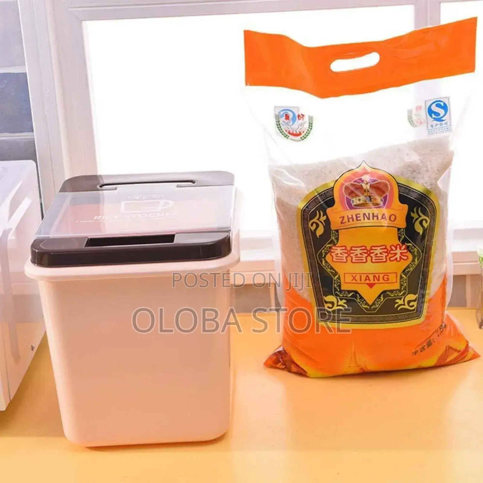 Bucket For Measuring Rice Rice Bucket With Measuring Cup in Lagos Island (Eko) - Kitchenware ...