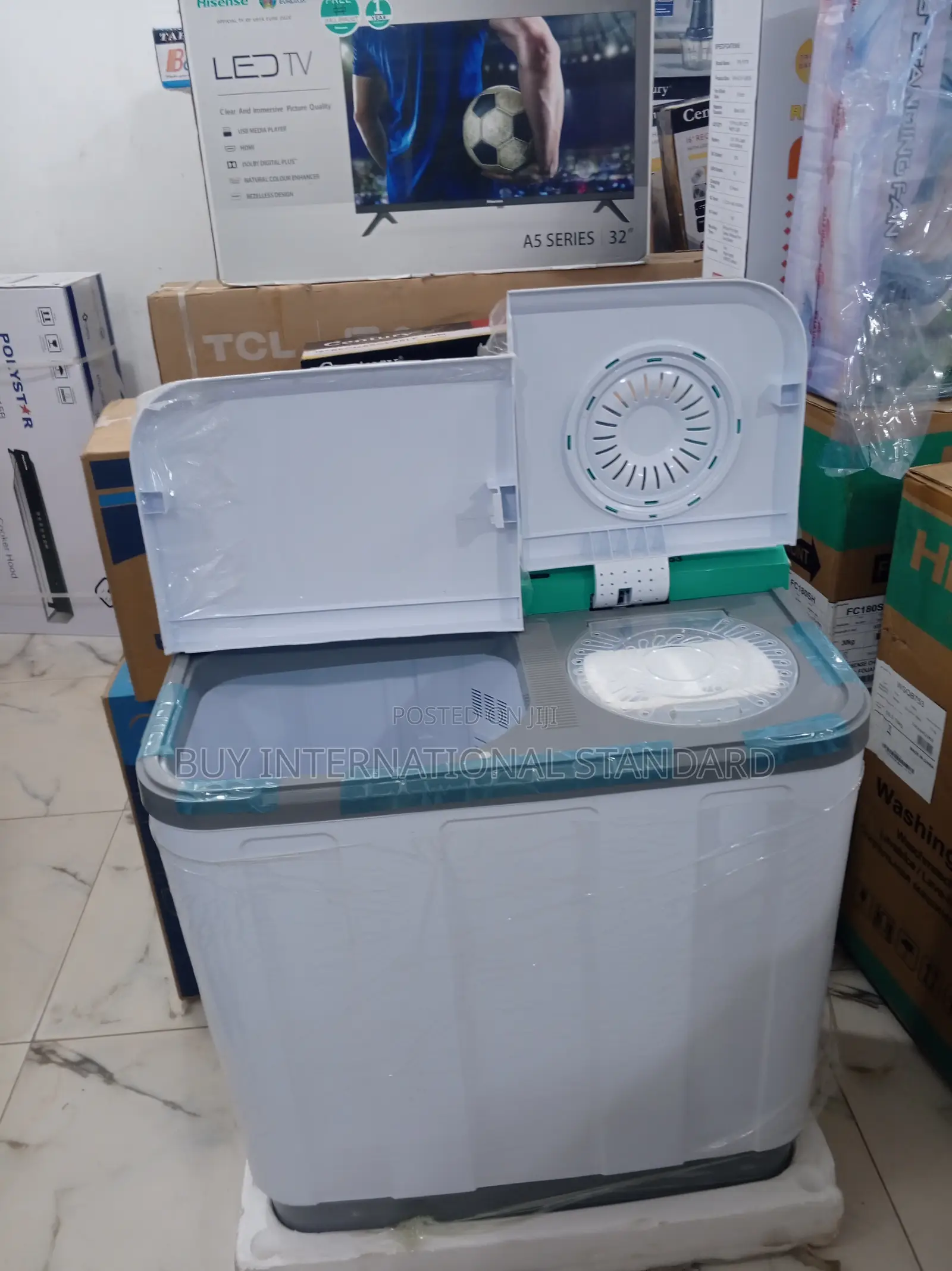 Top Capacity 7.5kg Hisense Washing Machine