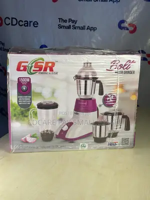 Pay Small Small Gsr Bolt Mixer Grinder On Cdcare.App
