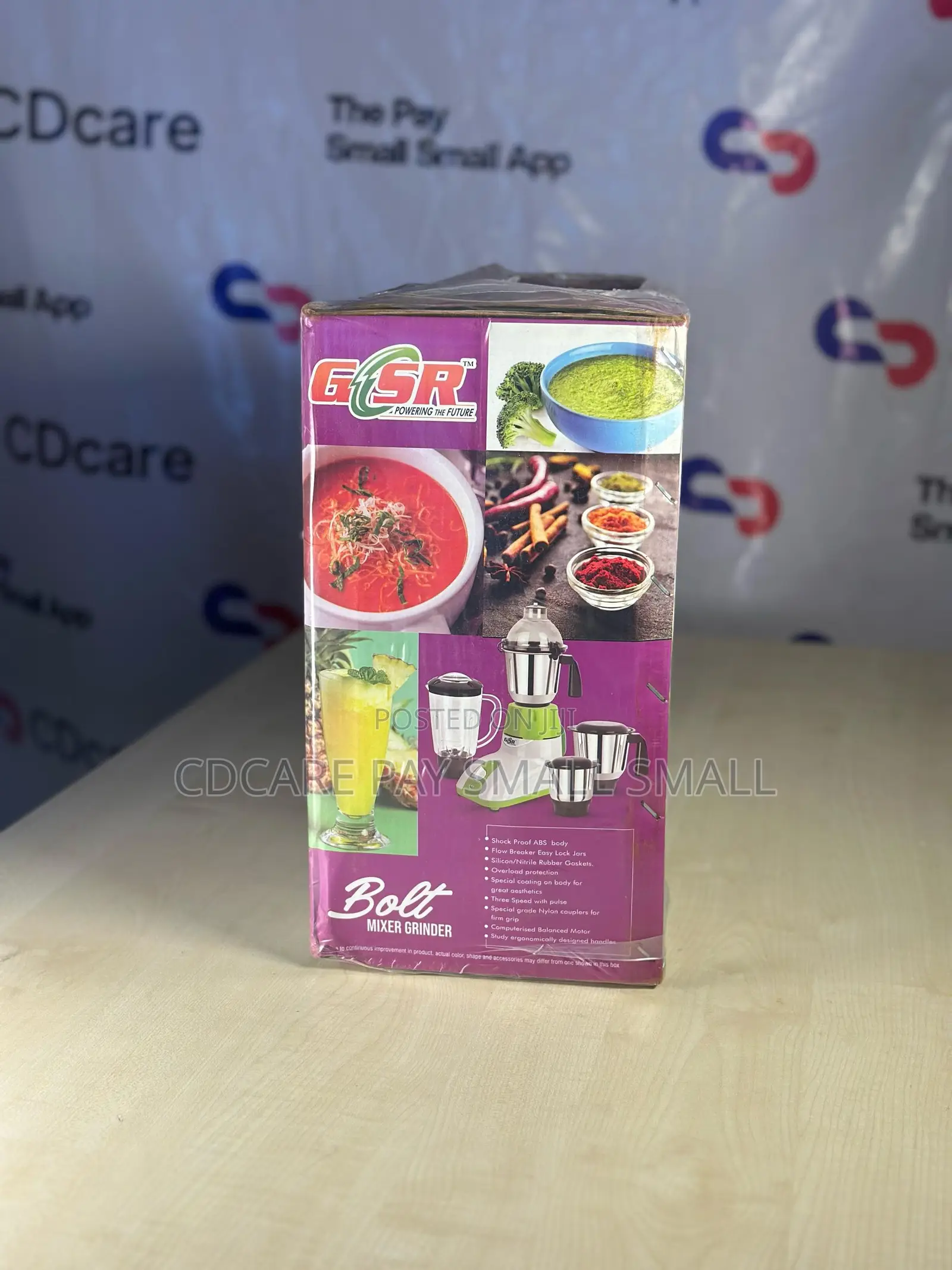 Pay Small Small Gsr Bolt Mixer Grinder On Cdcare.App