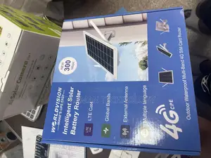 4g Solar Outdoor Router (Rechargeable) 300mbps