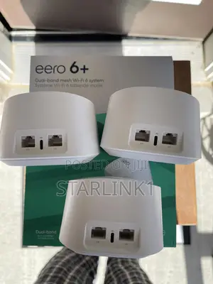 Amazon Eero 6+ Tri-Band Gigabit Wifi 6 Mesh Router (3 Pack)