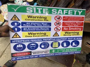 Construction Site Safety Awareness Signs
