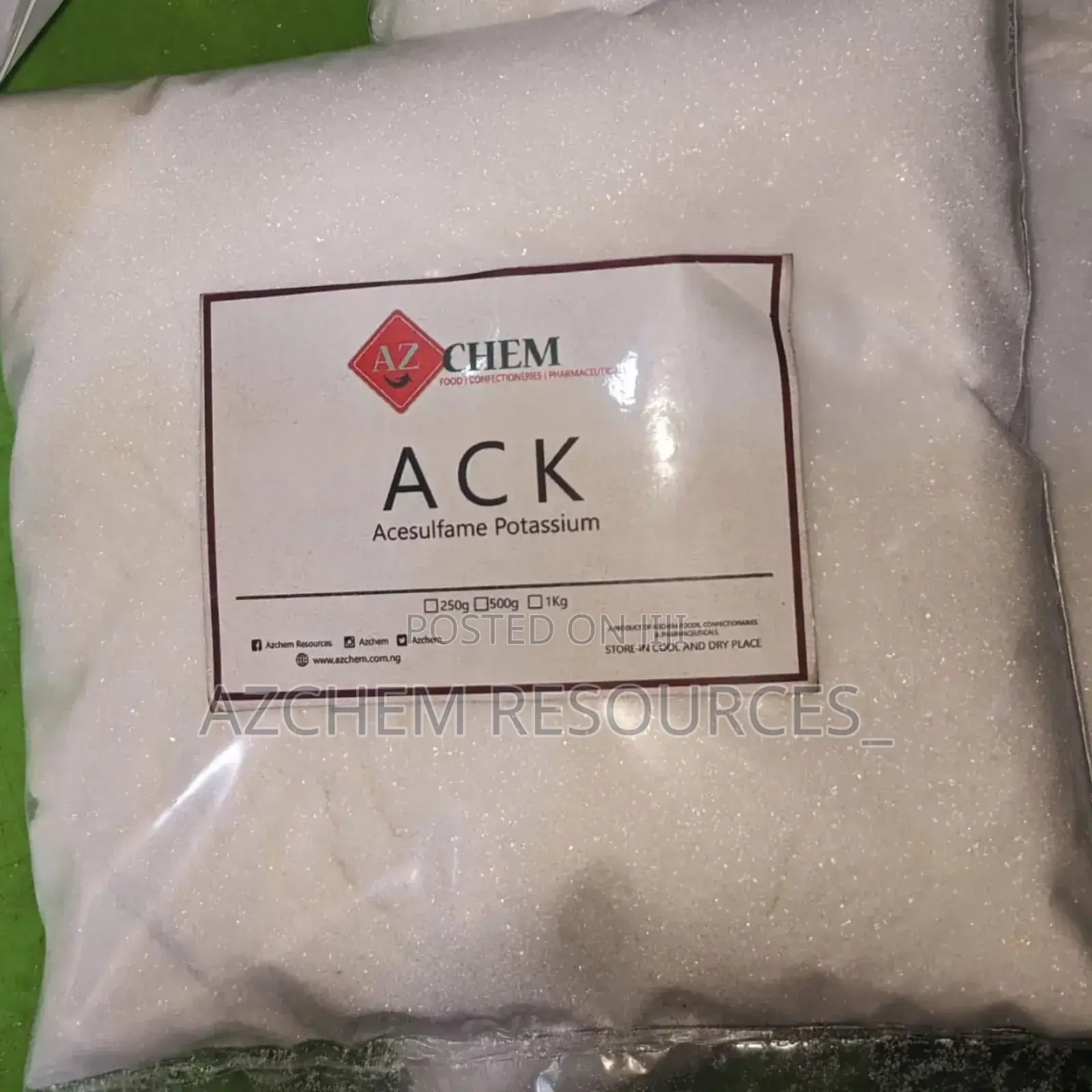Acesulfame Potassium (Ack)