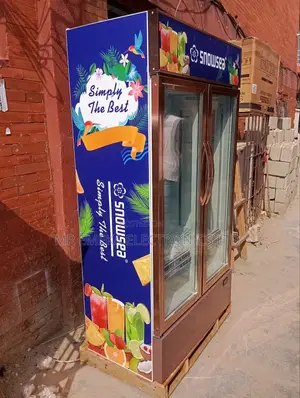 Snow Sea Double Door Showcase