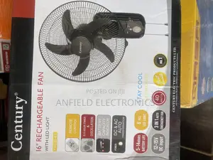 16 Inches Rechargeable Fan With Led Light