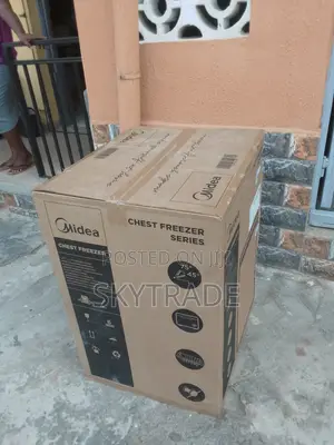 142l Super Cool (Hs-186cn) Midea Chest Freezer With Keys