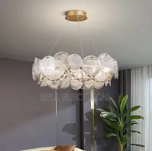 Yectski Luxury Glass Circular Postmodern Chandelier