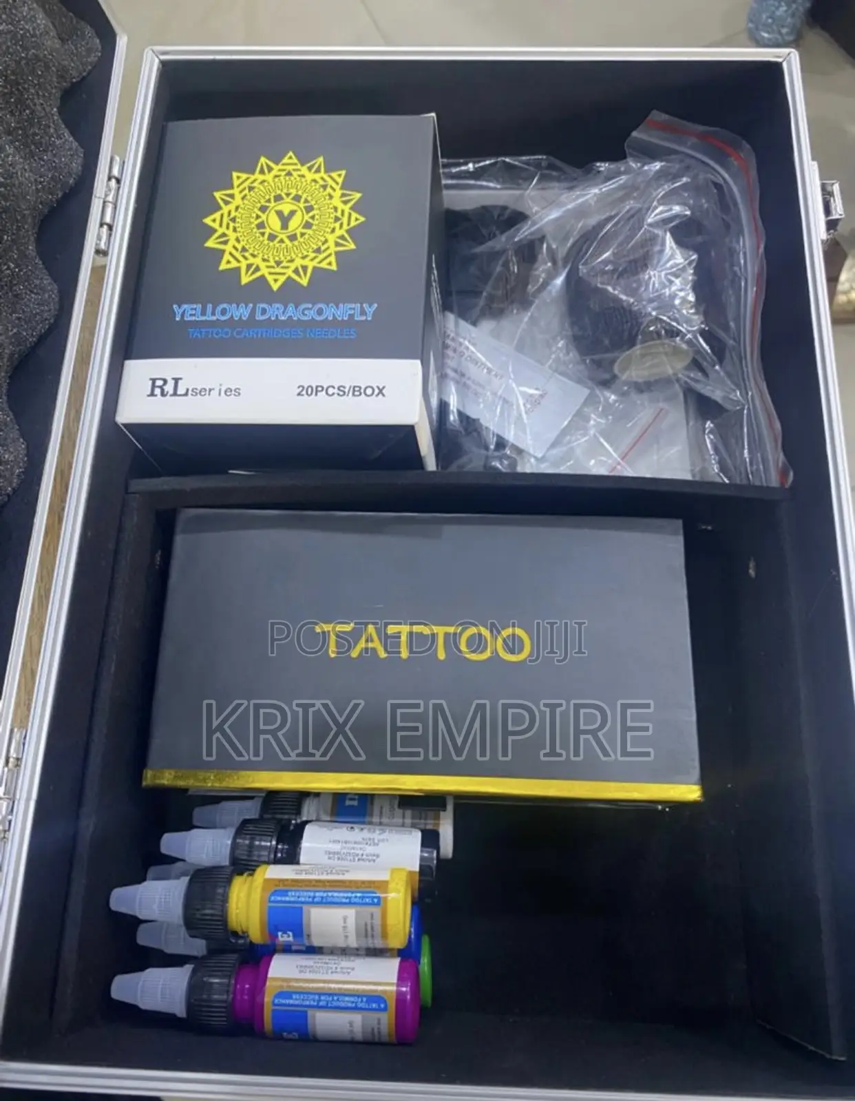 Permanent Tattoo Machine (Complete Accessories)