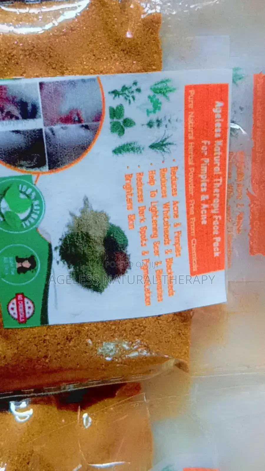 Repair Face Pack Powders for Severe Skin Blemishes