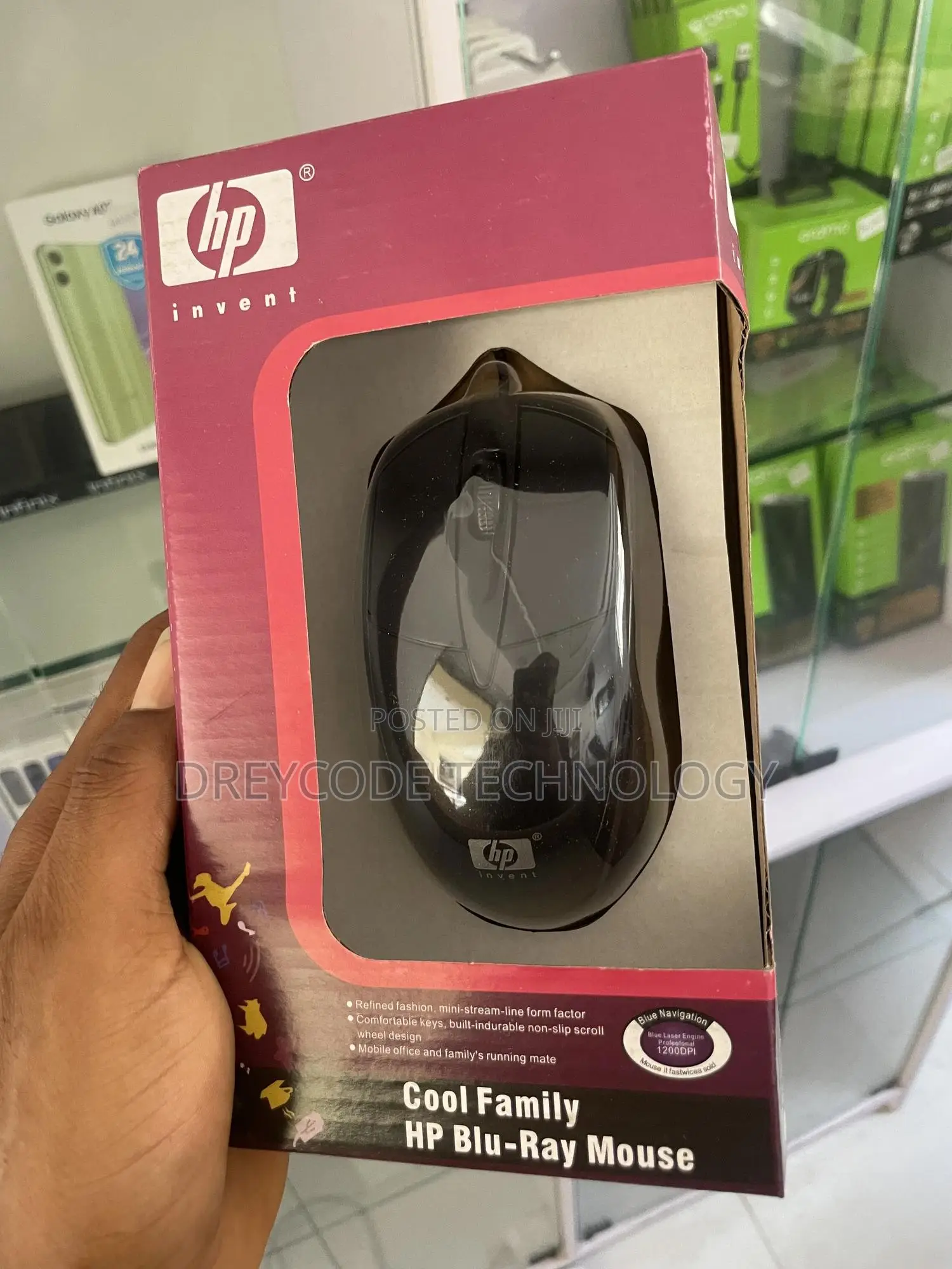 Hp Blue-Ray Optical Sensor Mouse