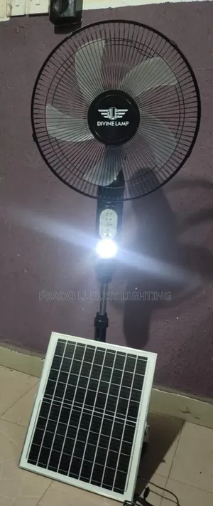 Divine Lamp Solar Fan