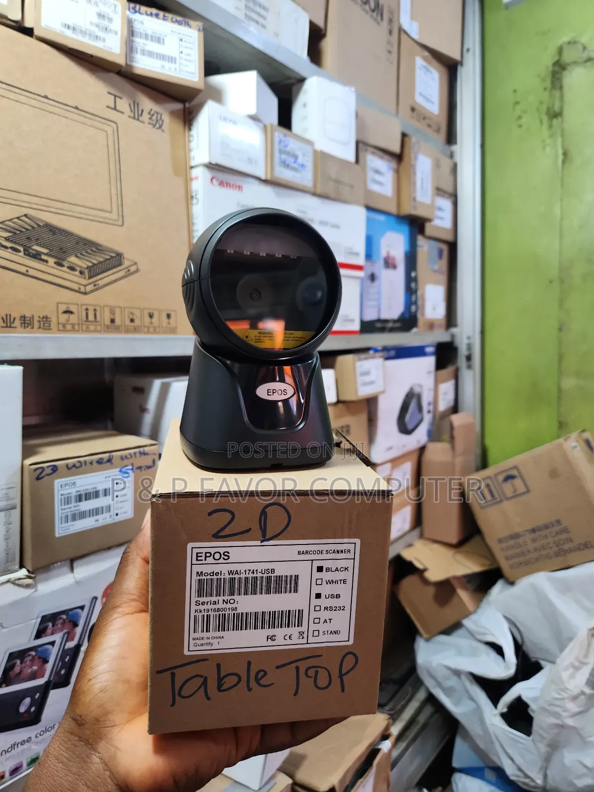 Table Top Orbit Scanner