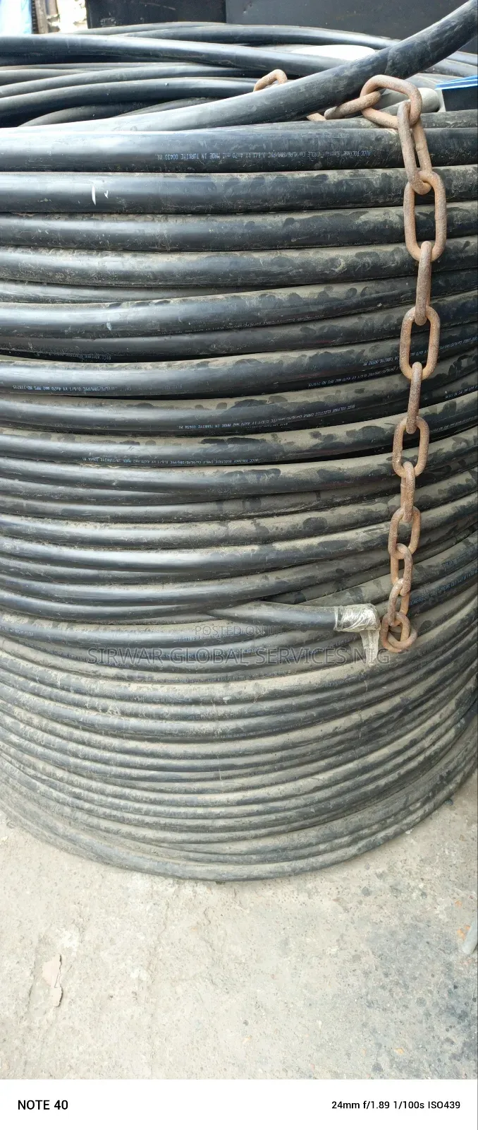 70mm 4core Armored Cable Coleman