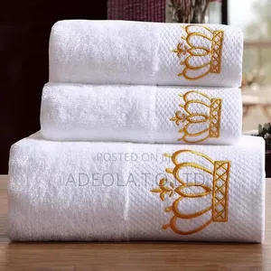 3 in 1 Quality Towel White
1 Large 
2 Gym