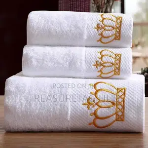 3 in 1 Quality Towel White
1 Large 
2 Gym
