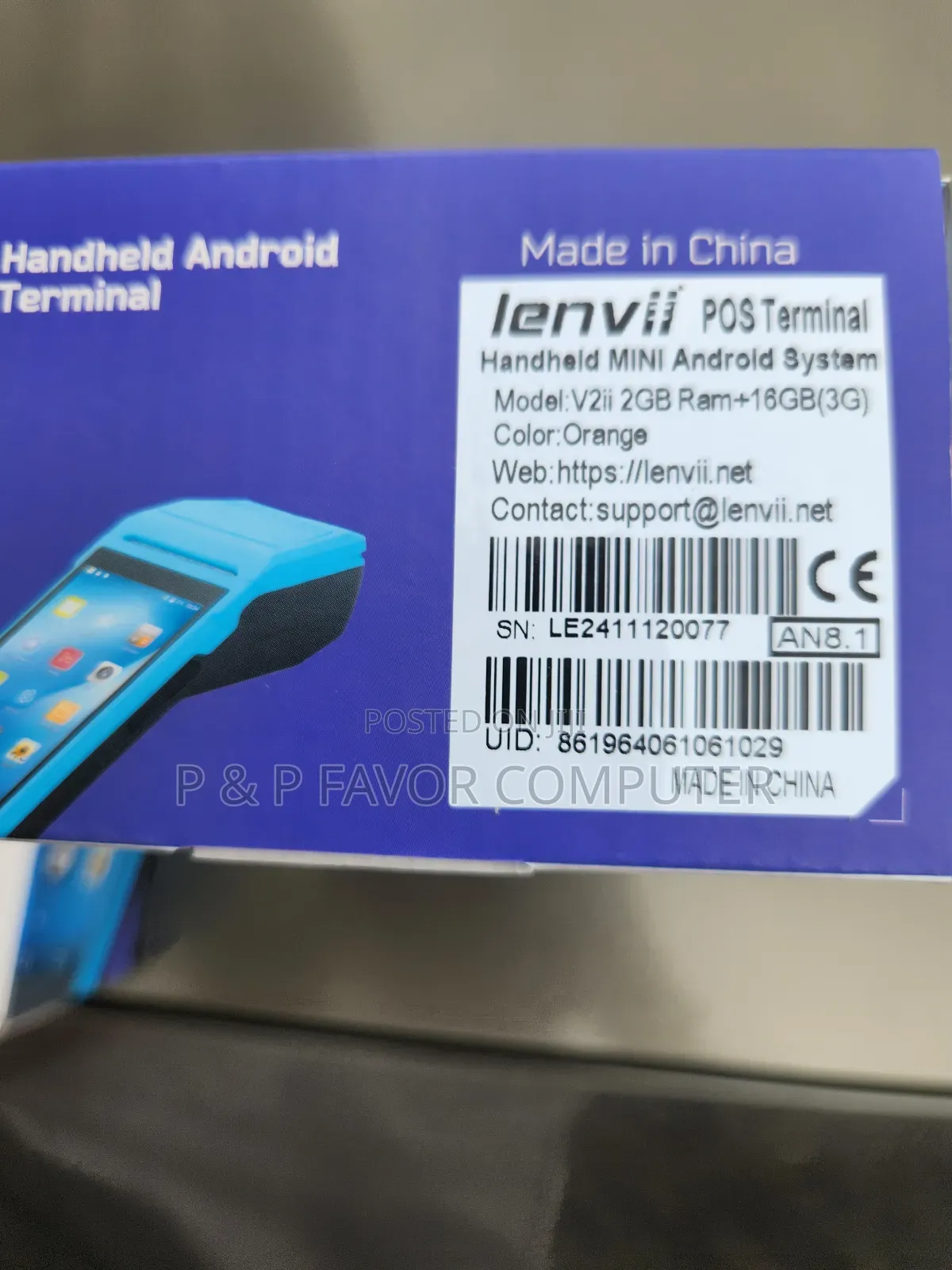 Handheld Android Pos Terminal