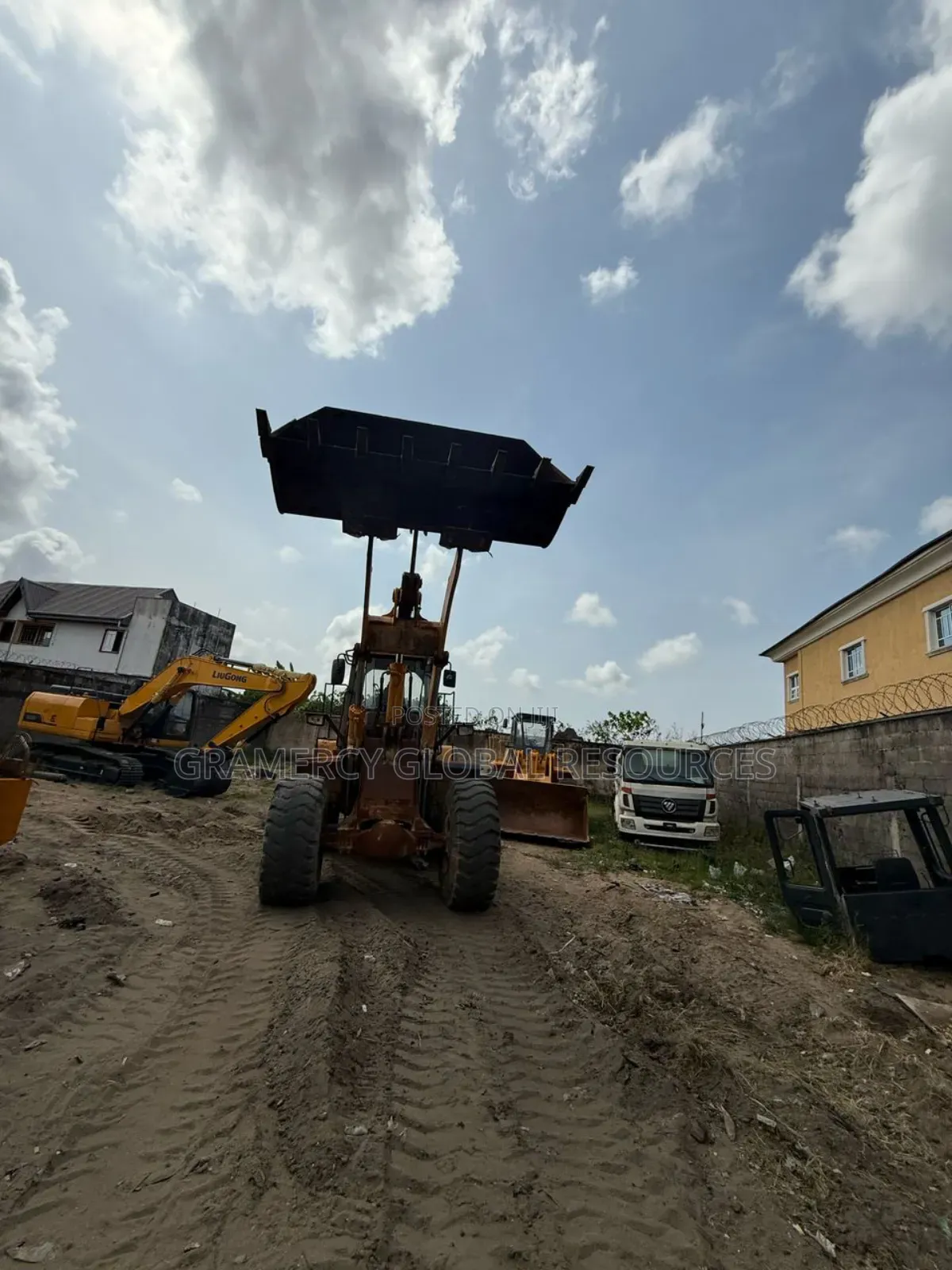 Powerful Heavy Duty 5 Tons Foreign Used Payloader
