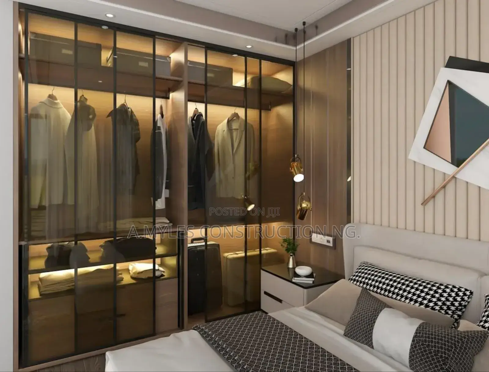 Walldrobe Tinted Door