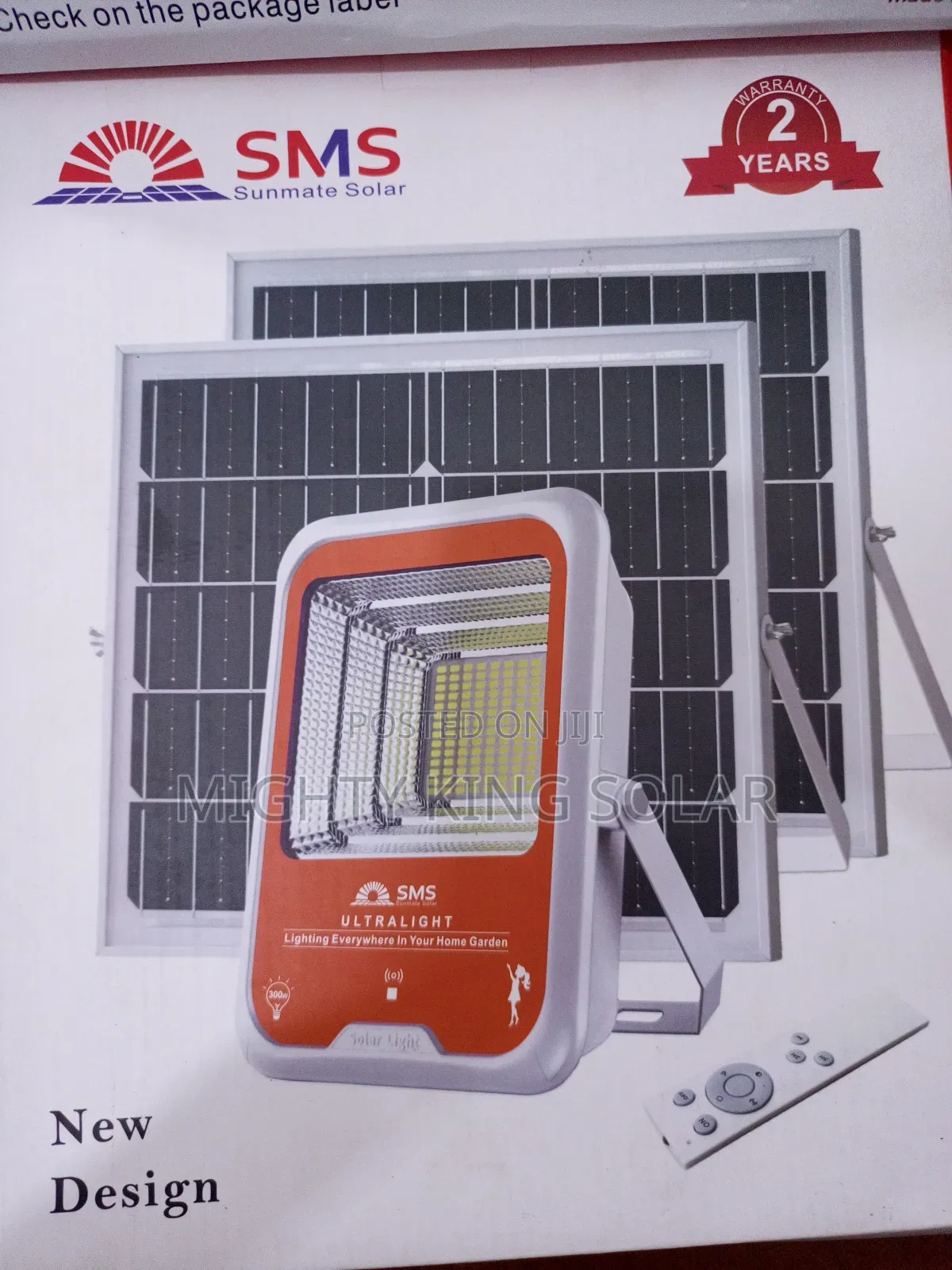 This Is 300 Watts SMS Flood Light With 2 Panel