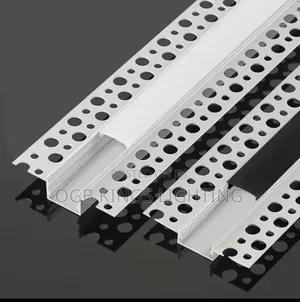 Embedded Aluminum Led Profile 3m Black White Cover Celling