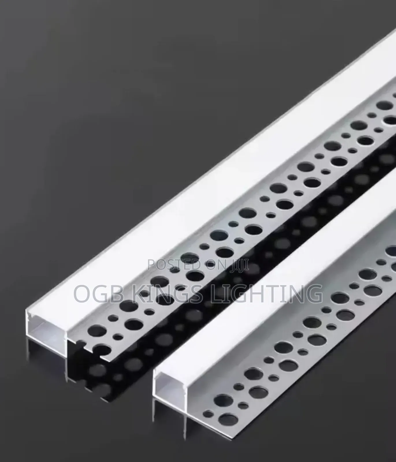 Embedded Aluminum Led Profile 3m Black White Cover Celling