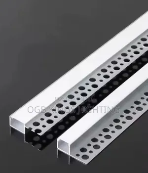 Embedded Aluminum Led Profile 3m Black White Cover Celling
