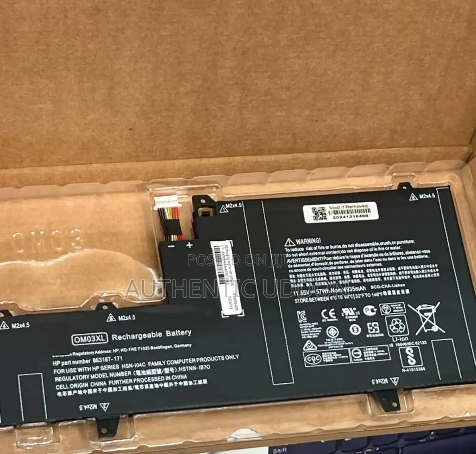 Original Replacement Battery for Hp Elitebook X360 1030 G2