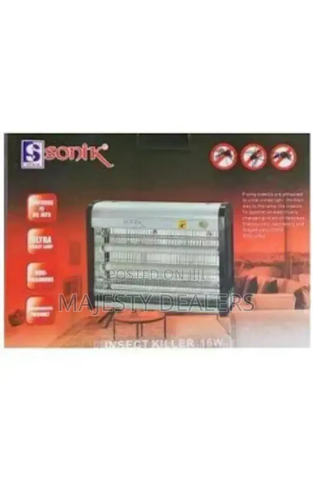 Insect Killer Range 40w Sonik Electric Mosquito Light