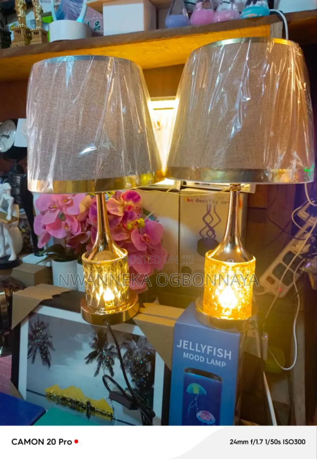 European-Style Crystal Table Lamp